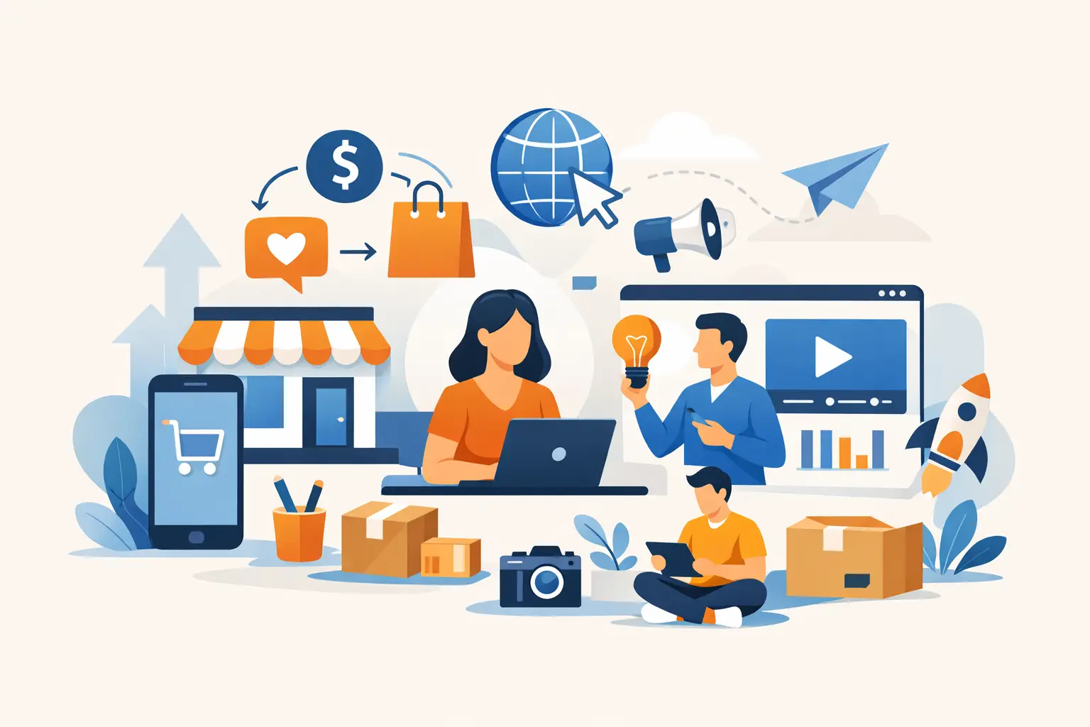 9 First Online Business Ideas That Actually Fit
