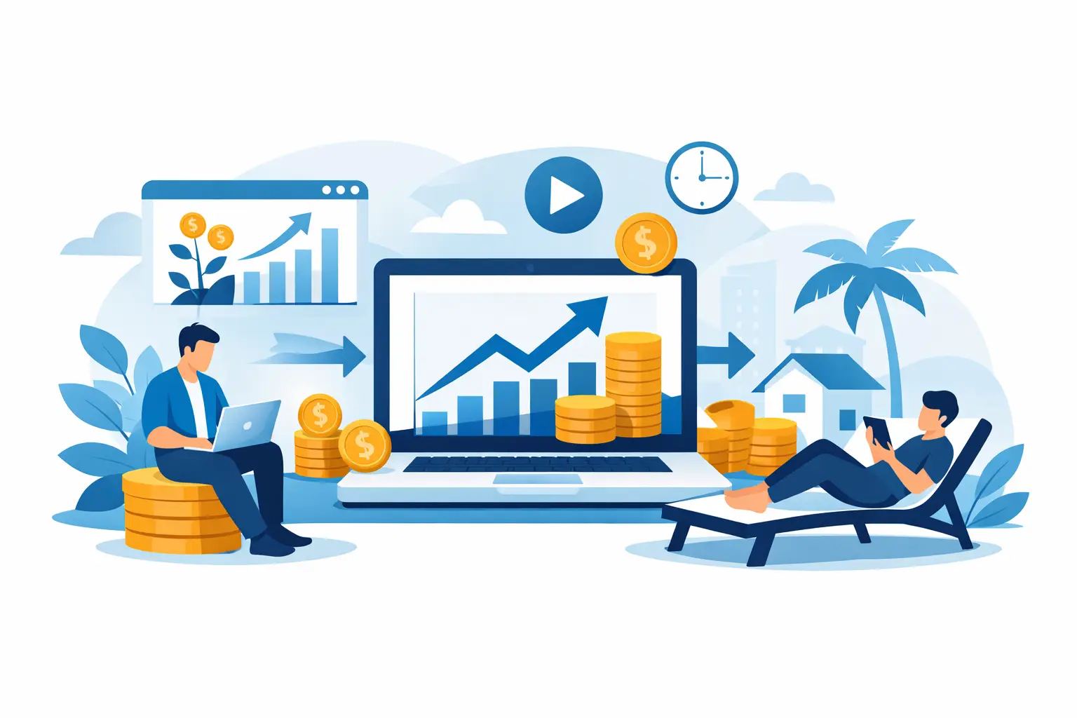 How to Build Passive Income Online Fast